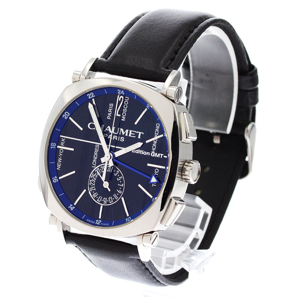 Chaumet Dandy W11292-32A GMT black Dial Automatic Men's Watch_880328