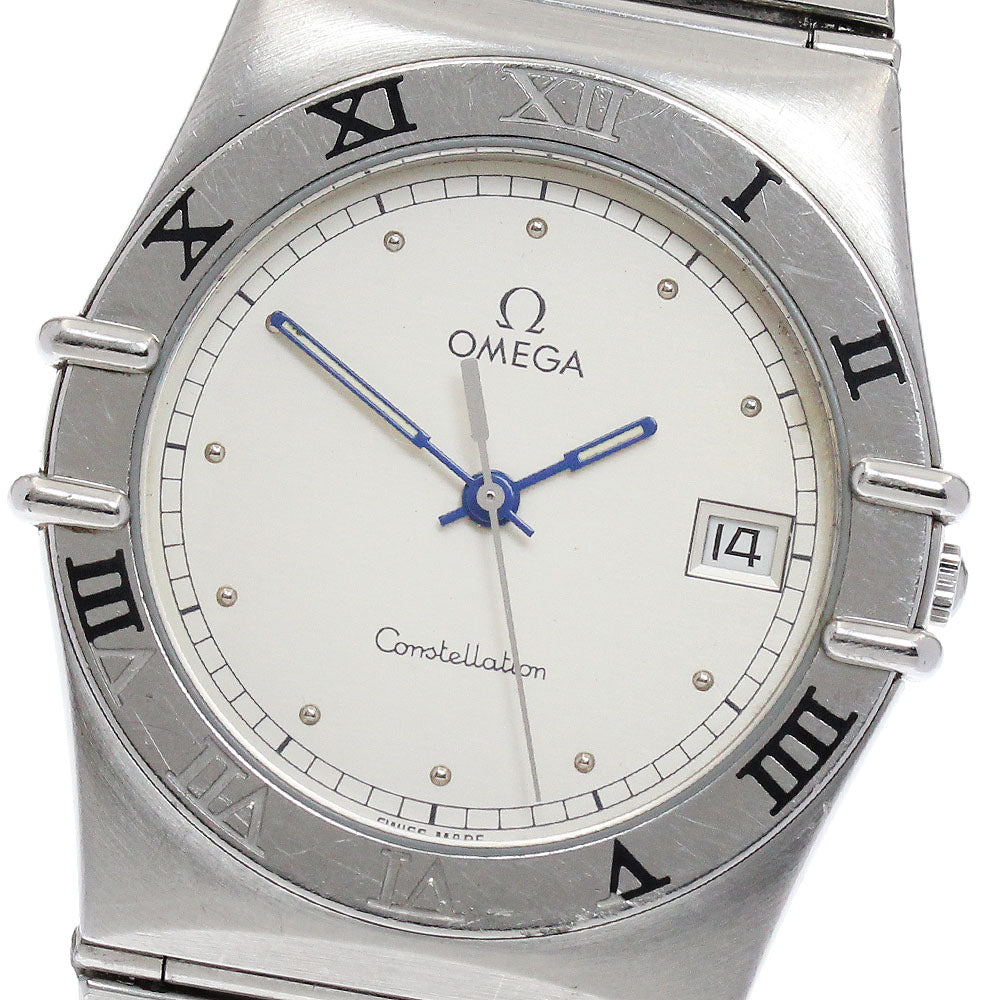 OMEGA Constellation Date Silver Dial Quartz Men's Watch_880710