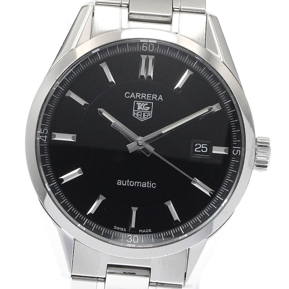 TAG HEUER Carrera WV211B/BA0787 Date black Dial Automatic Men's Watch_881043