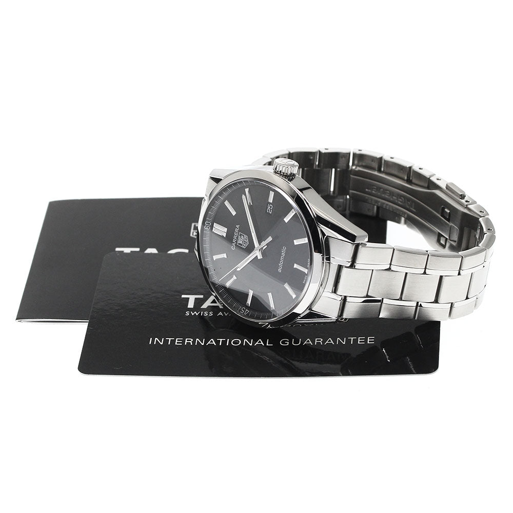 TAG HEUER Carrera WV211B/BA0787 Date black Dial Automatic Men's Watch_881043