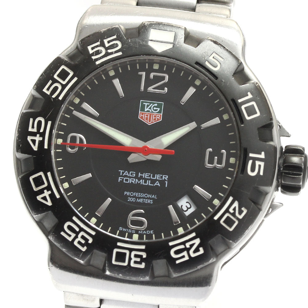 TAG HEUER Formula 1 WAC1110-0 Date black Dial Quartz Men's Watch_881893