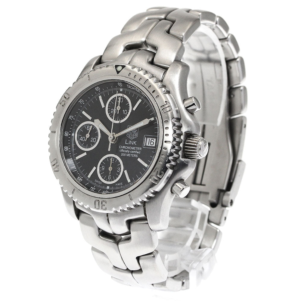 TAG HEUER Link CT5111 Chronograph black Dial Automatic Men's Watch_882609