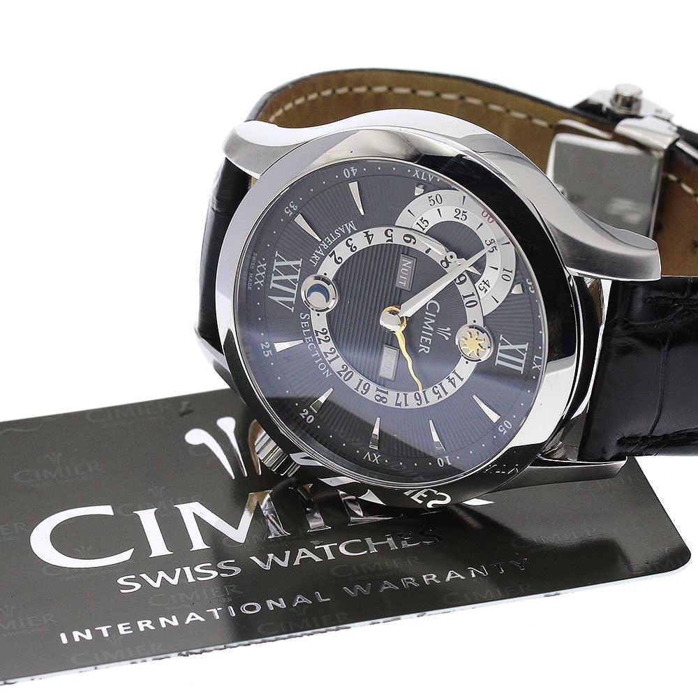 CIMIER Seven Seas 6198 Date gray Dial Hand Winding Men's Watch_882611