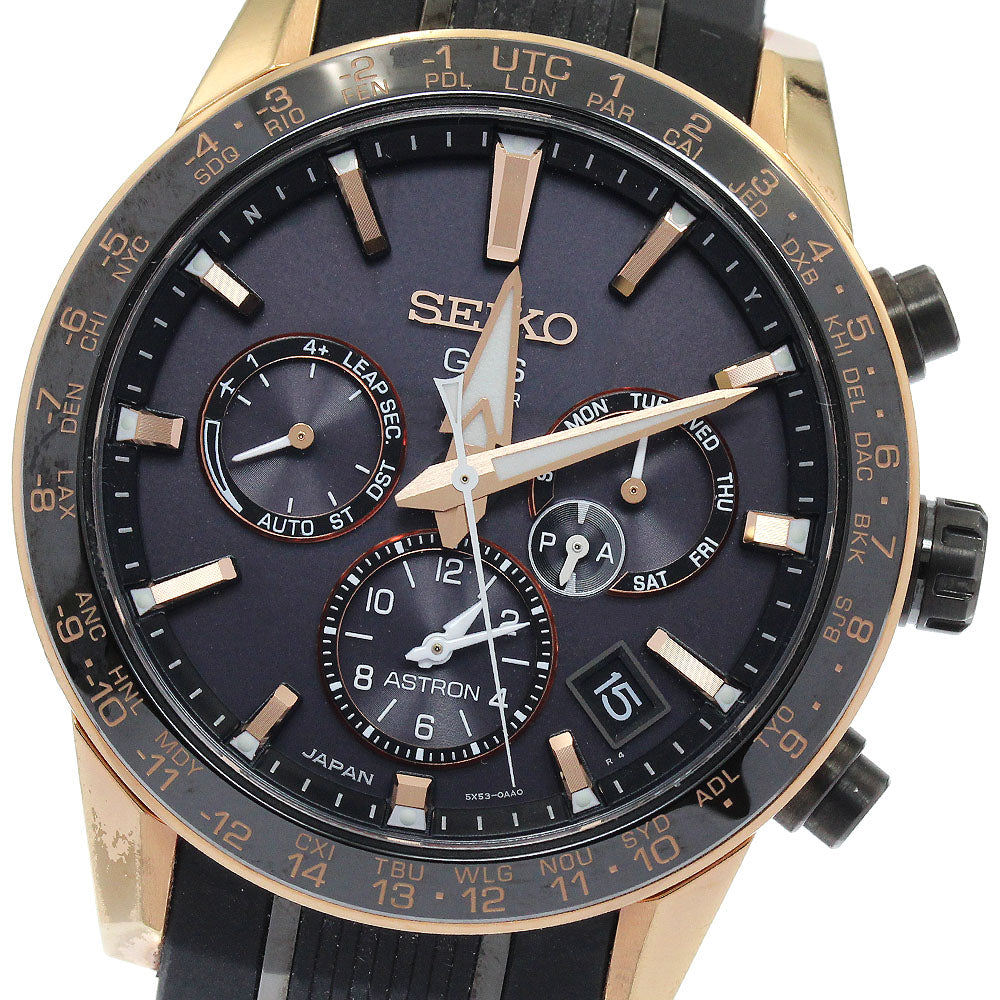 SEIKO Astron SBXC006/5X53-0AB0 GPS Solar Powered Radio Men's Watch_882653