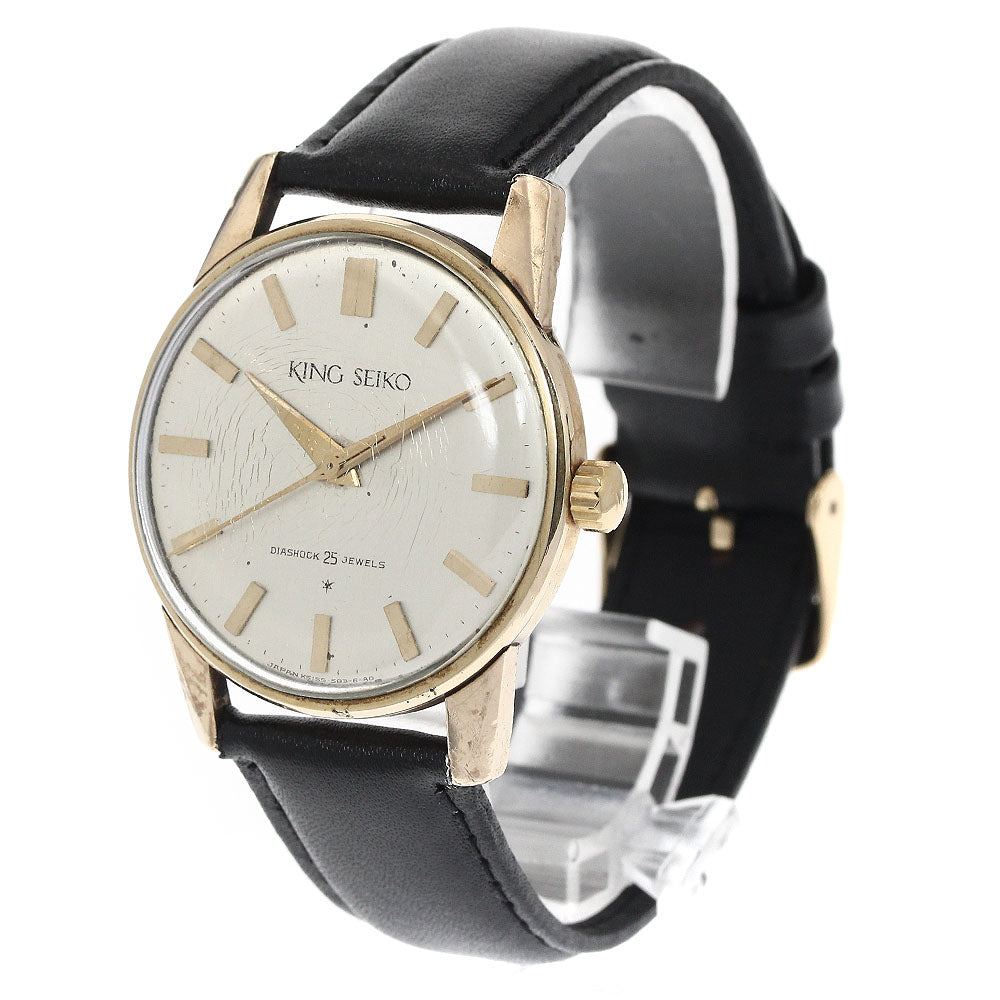 SEIKO King Seiko ref.15034 vintage Silver Dial Hand Winding Men's Watch_883011