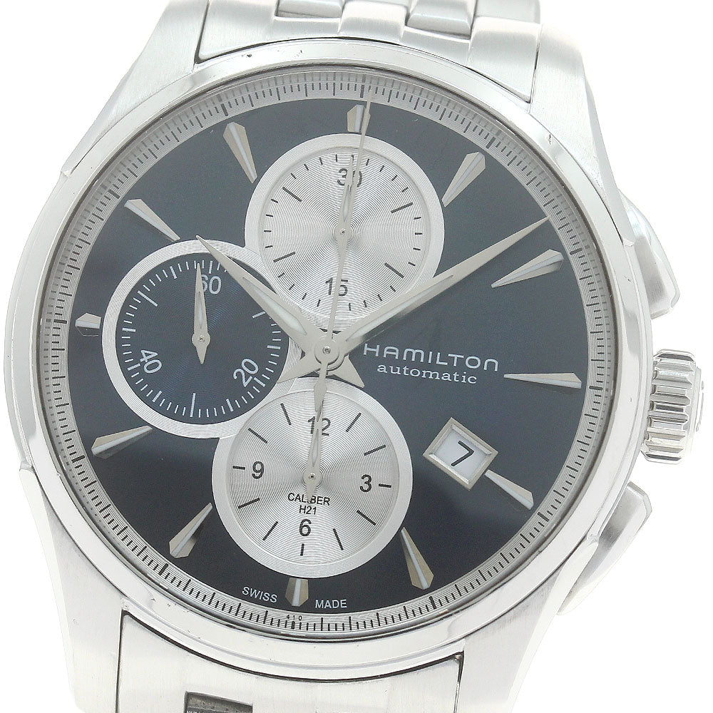 HAMILTON Jazz master H325960 Chronograph Navy Dial Automatic Men's Watch_883255