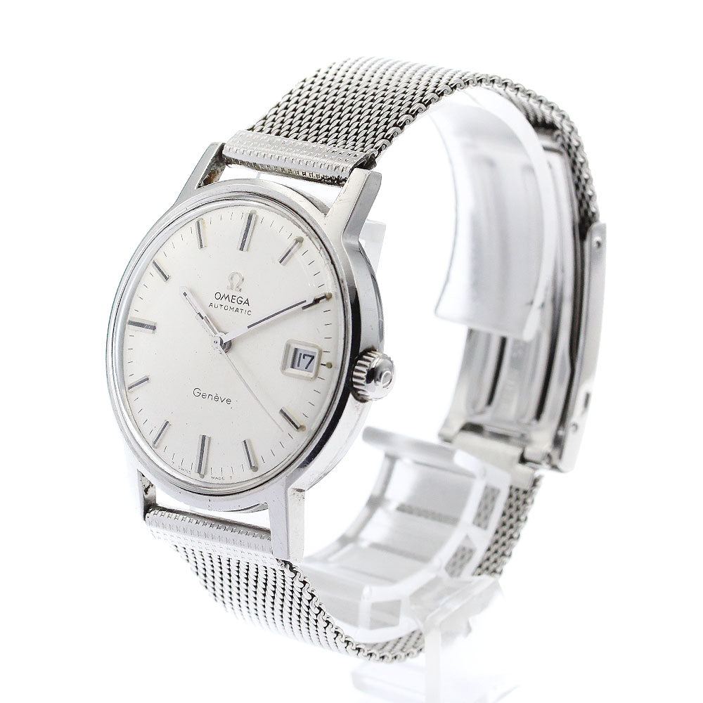 OMEGA Geneve 166.070 Cal.565 Date Silver Dial Automatic Men's Watch_883339