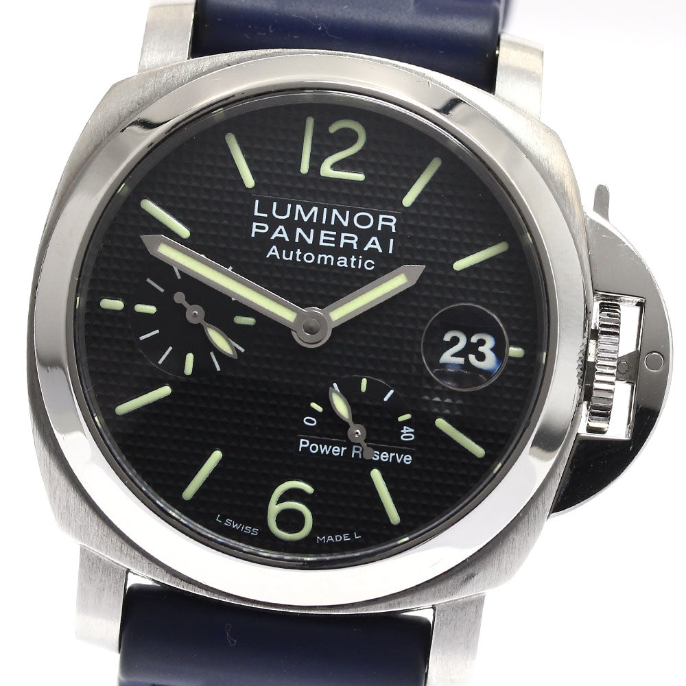 PANERAI Luminor PAM00241 Power reserve black Dial Automatic Men's Watch_883365