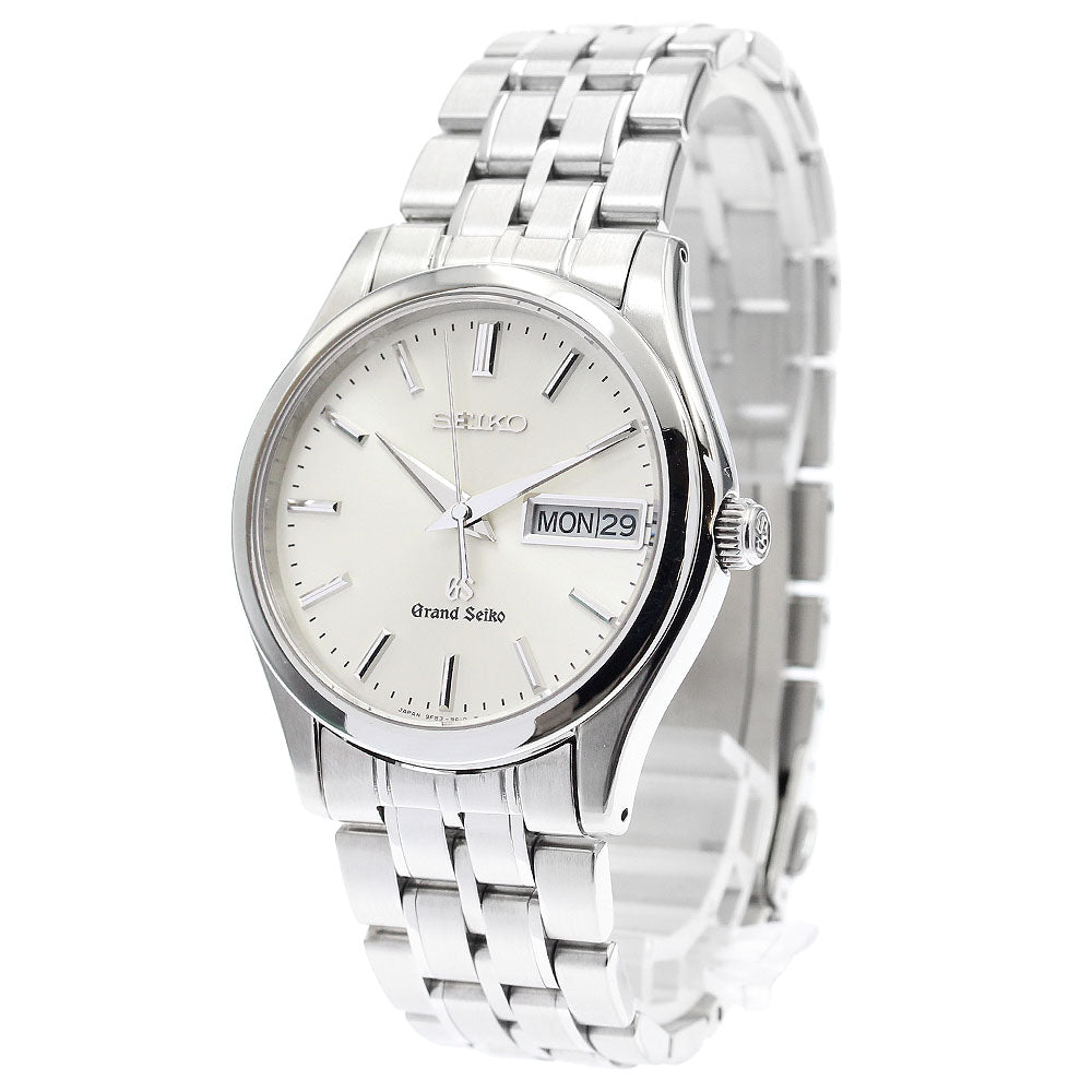 SEIKO Grand Seiko SBGT005/9F83-9A30 Day date Silver Dial Quartz Men's_883428