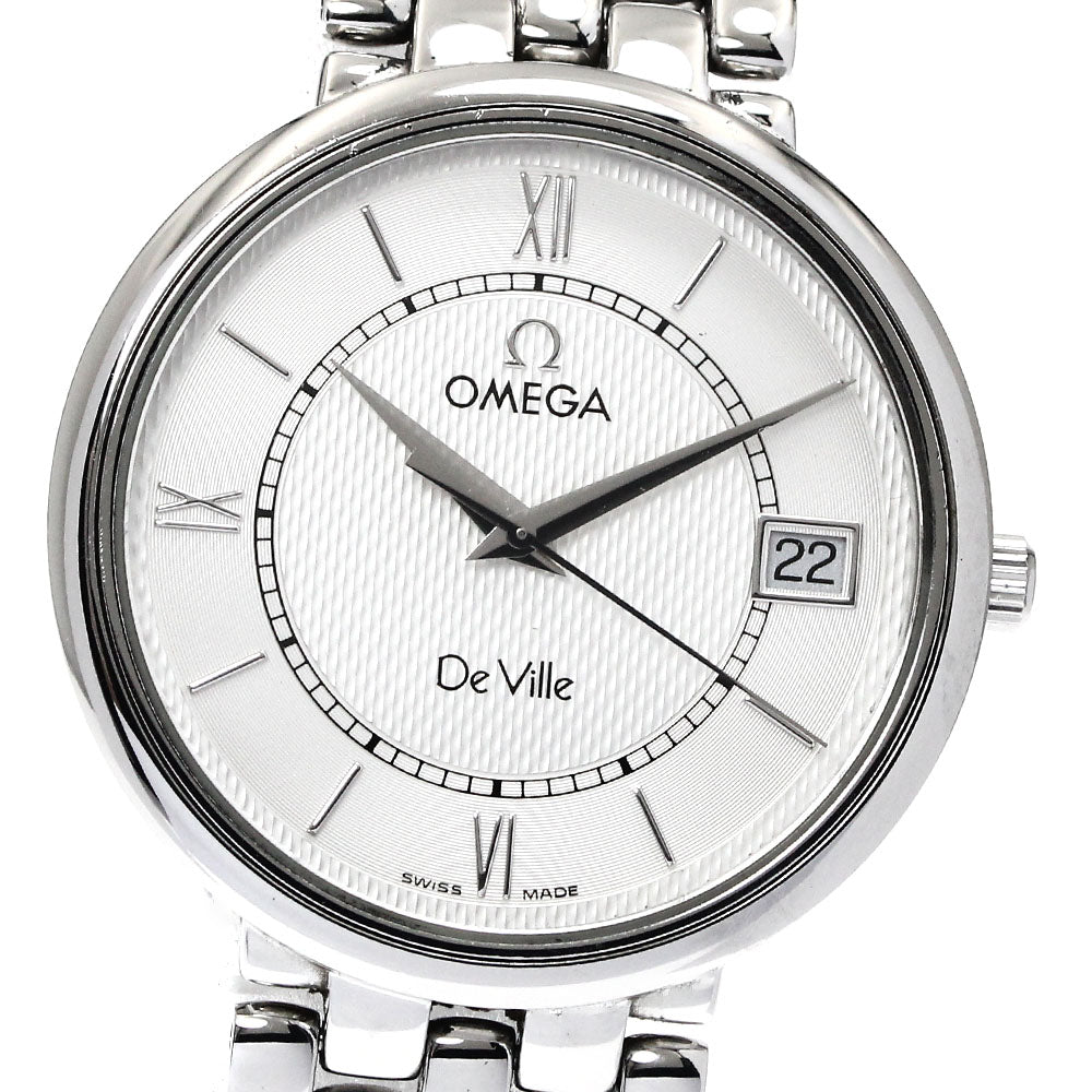 OMEGA De Ville 7514.31 Date Silva Dial Quartz Men's Watch_883508