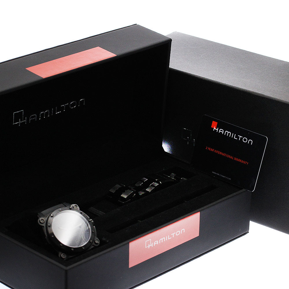 HAMILTON Khaki Below Zero H785850 Date black Dial Automatic Men's Watch_883536