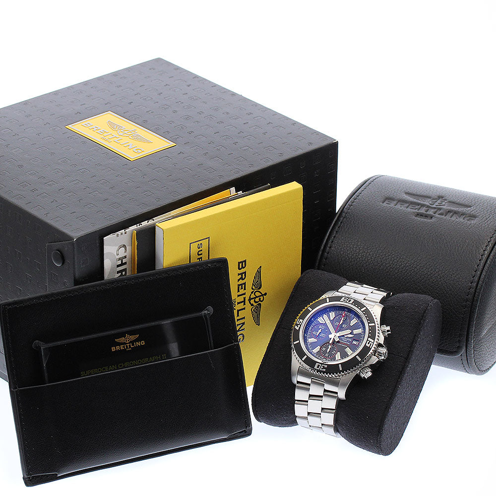 BREITLING Super Ocean A13341 Chronograph black Dial Automatic Men's Watch_883660