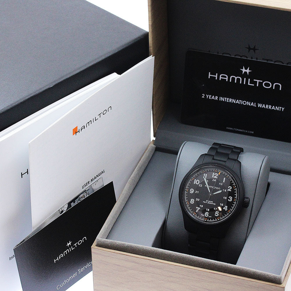 HAMILTON Khaki field H706651 black Dial Automatic Men's Watch_883716