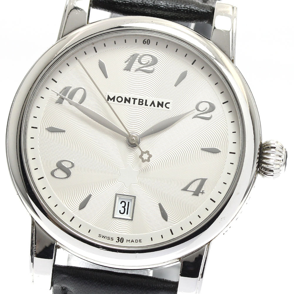 MONTBLANC Meisterstück Stardate 7189 Silver Dial Quartz Men's Watch_883796