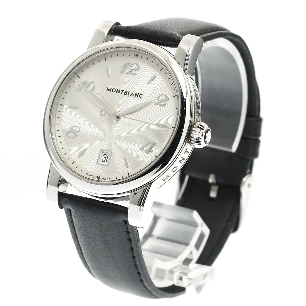 MONTBLANC Meisterstück Stardate 7189 Silver Dial Quartz Men's Watch_883796