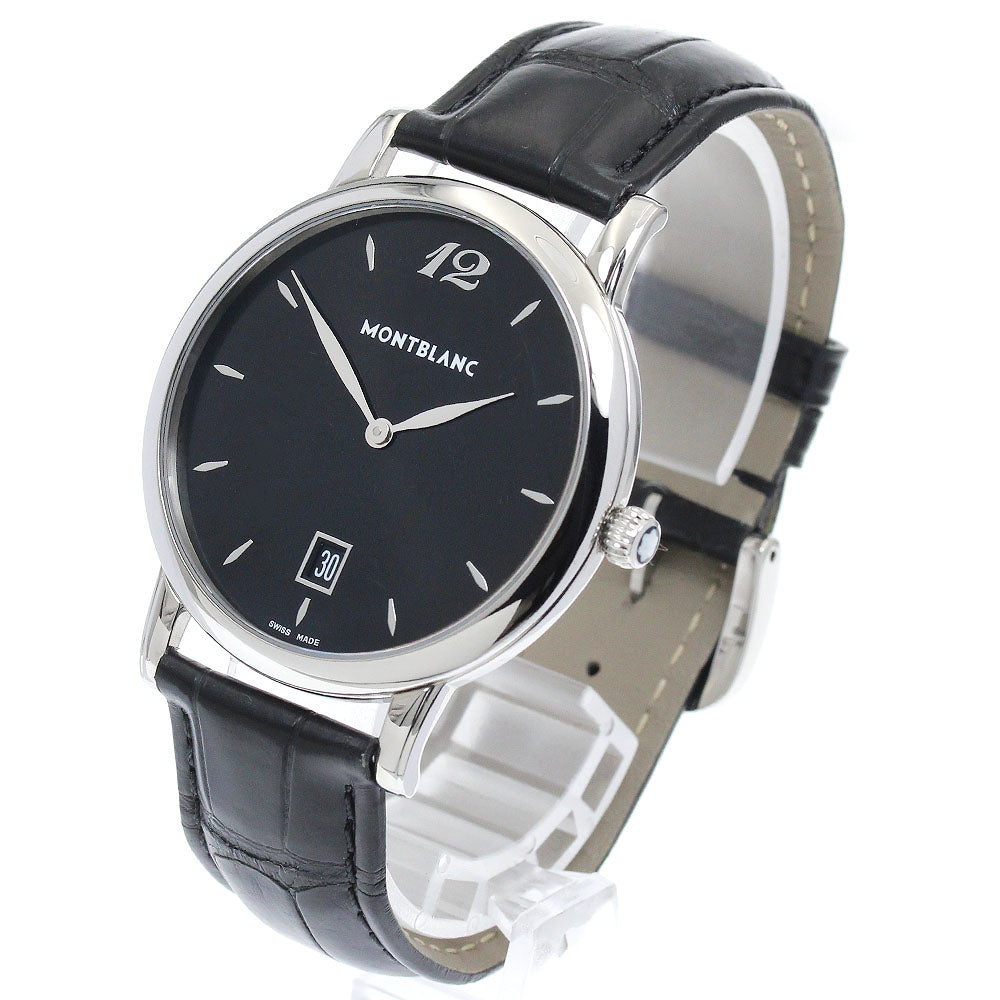 MONTBLANC Star classic 7239 Date black Dial Quartz Men's Watch_883811