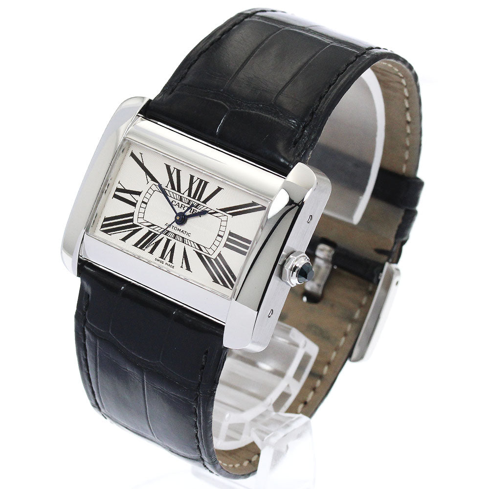 CARTIER Tank Divan LM W6300755 beige Dial Automatic Men's Watch_883820