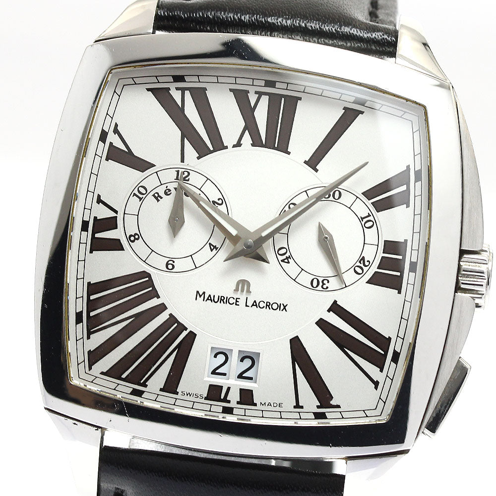 Maurice Lacroix Milos MI5027 Small seconds Silver Dial Quartz Men's Watch_883821