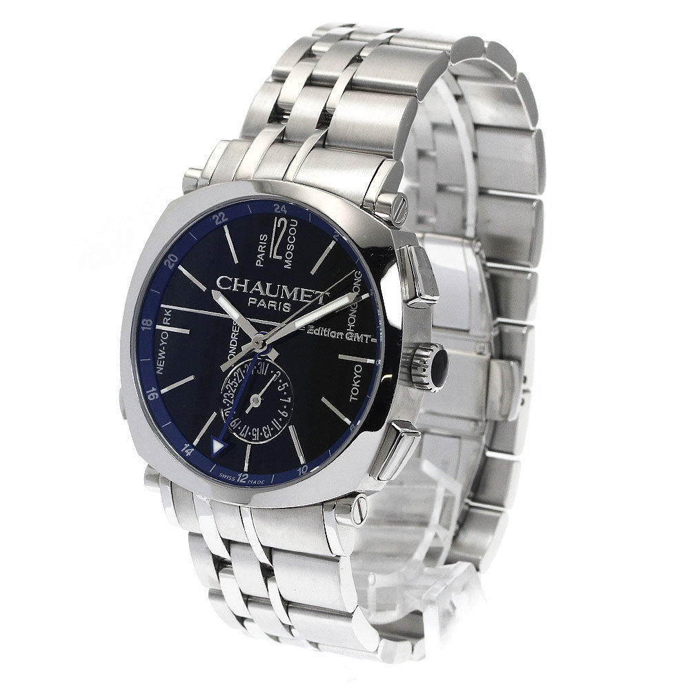 Chaumet Dandy W11692-32A GMT black Dial Automatic Men's Watch_883852