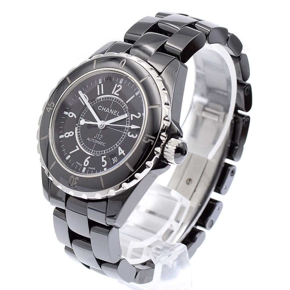 CHANEL J12 H0685 Date Black Ceramic 38MM black Dial Automatic Men's Watch_883983