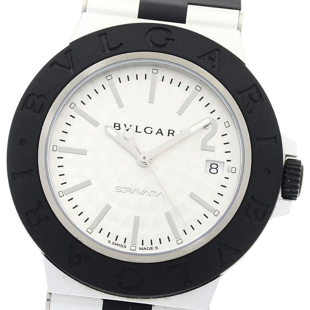 BVLGARI Aluminum BB40AT/10370 Hajime Sorayama Automatic Men's Watch_883986
