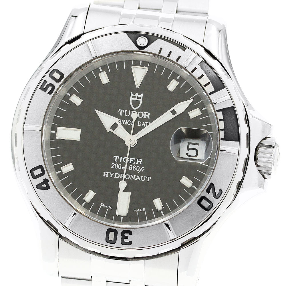 TUDOR Prince Date Hydro Note Tiger 89190P black Dial Automatic Men's_883990