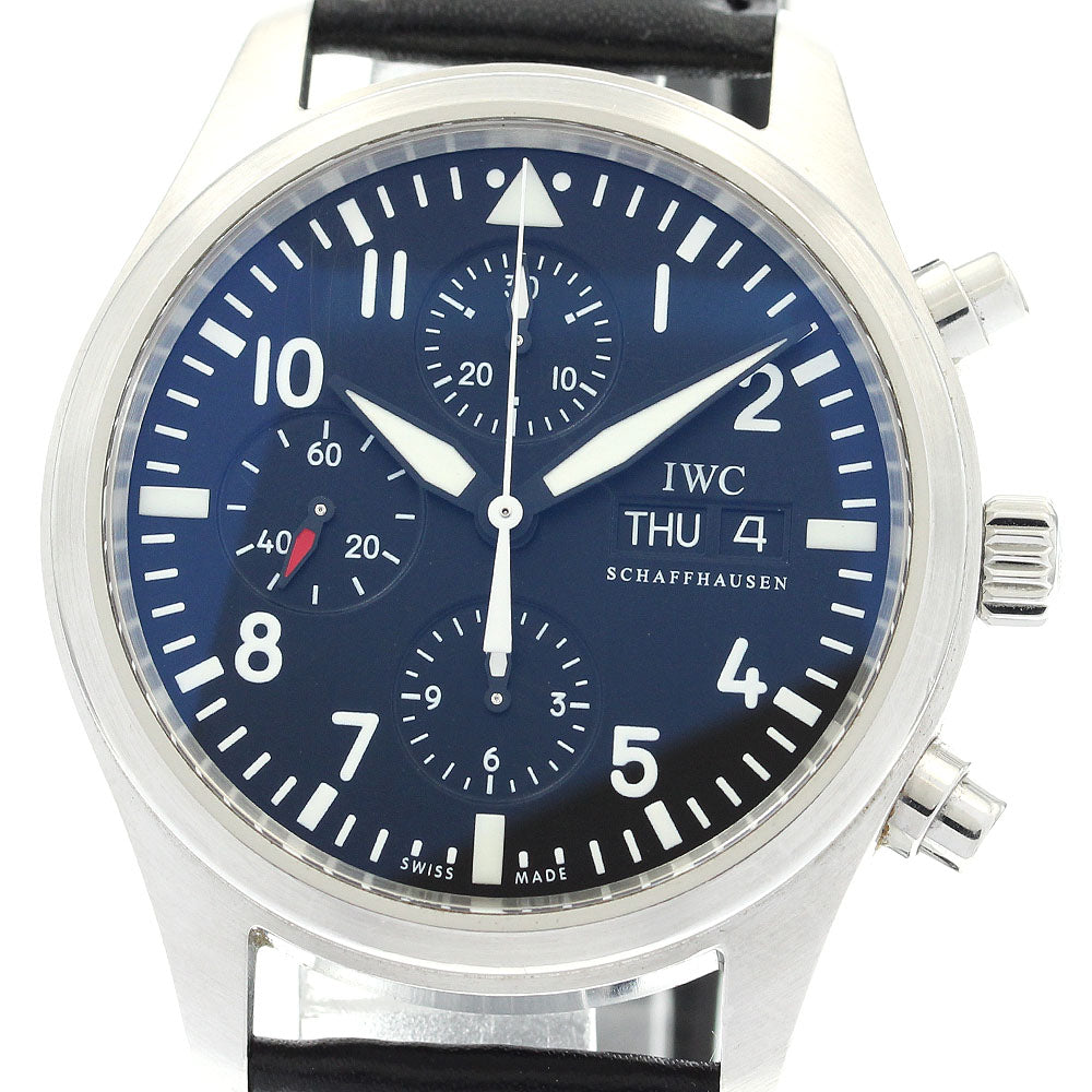 IWC SCHAFFHAUSEN Pilot watch IW371701 Chronograph Automatic Men's Watch_884096