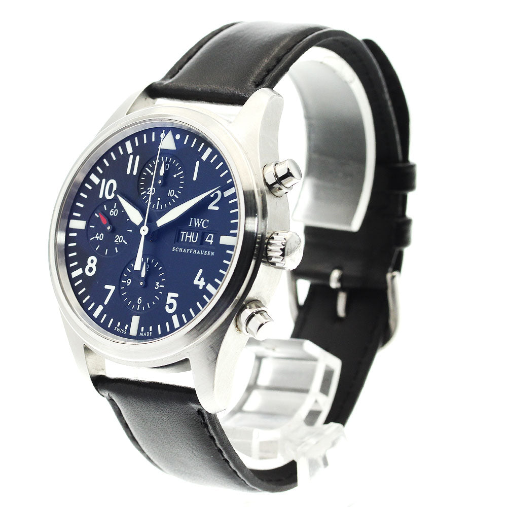 IWC SCHAFFHAUSEN Pilot watch IW371701 Chronograph Automatic Men's Watch_884096