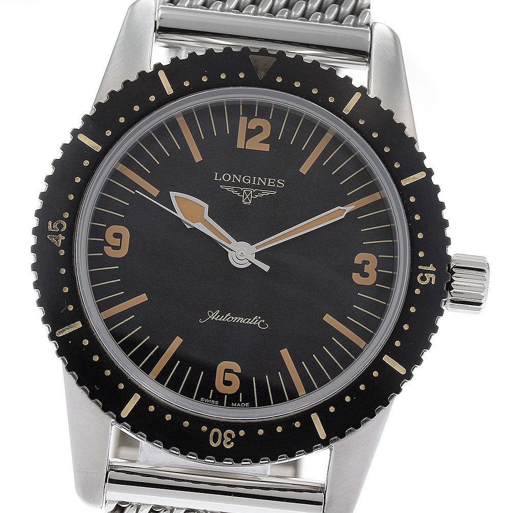 LONGINES Heritage Skin Diver L2.822.4 black Dial Automatic Men's Watch_884110