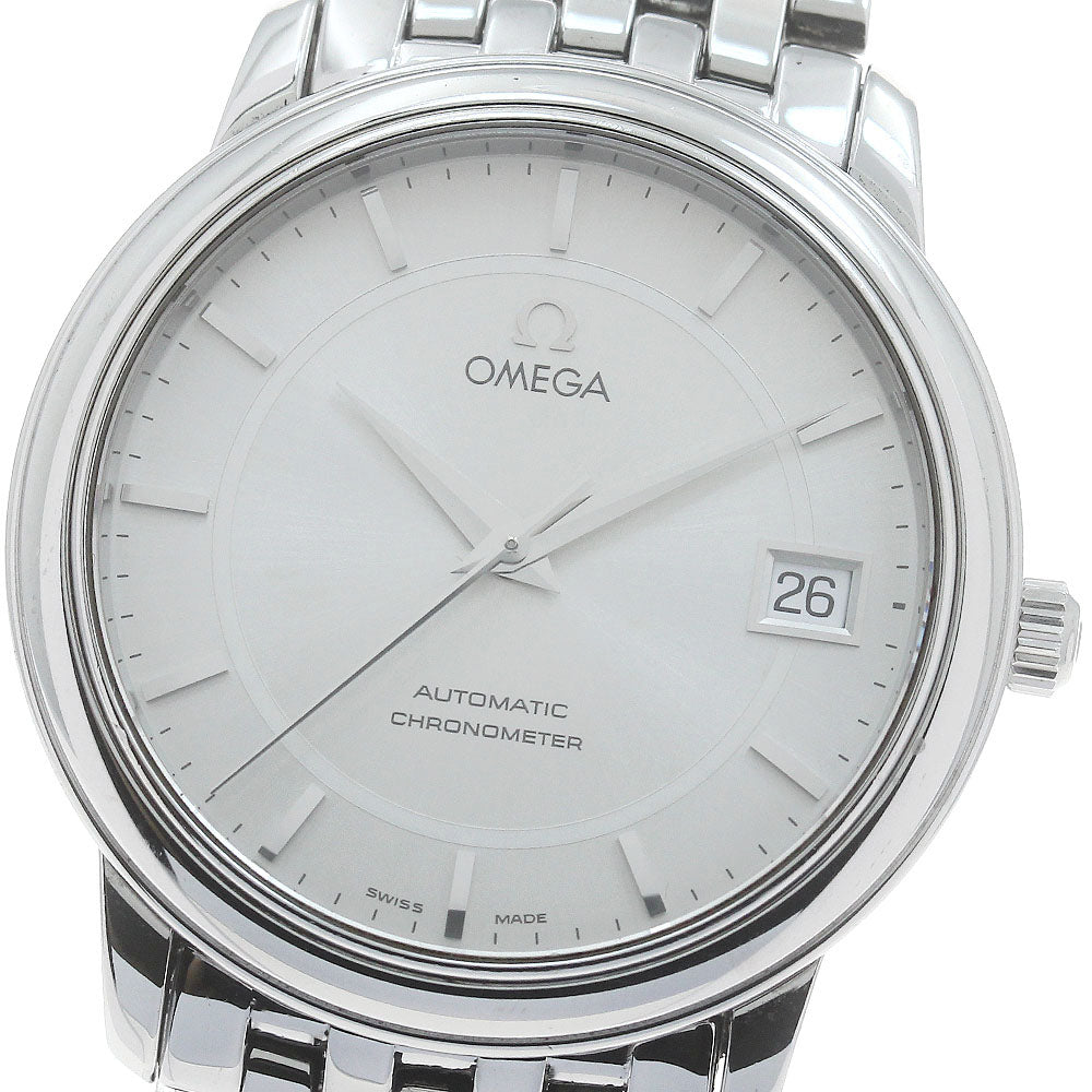 OMEGA De Ville Prestige 4500.31 Date Silver Dial Automatic Men's Watch_884112