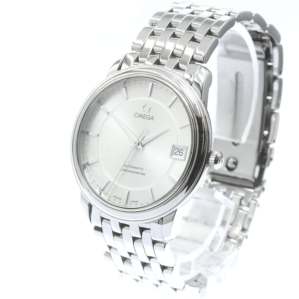 OMEGA De Ville Prestige 4500.31 Date Silver Dial Automatic Men's Watch_884112