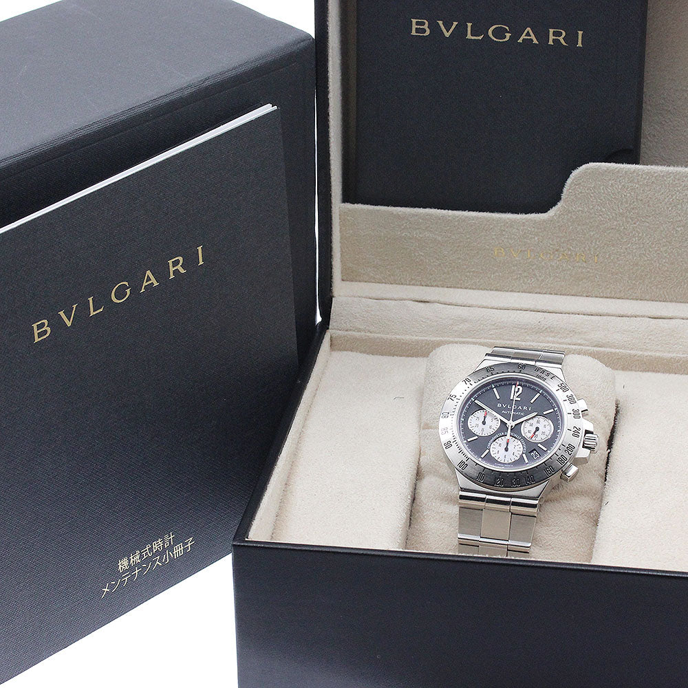 BVLGARI Diagono tachymetric CH40STA Chronograph Date Dial Automatic Men's_884289
