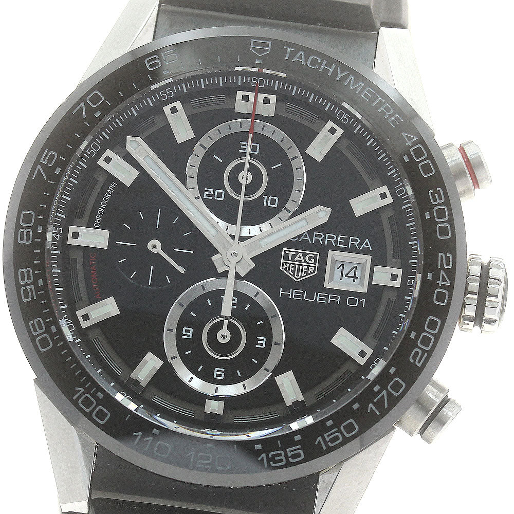 TAG HEUER Carrera Caliber Heuer 01 CAR201Z Date Automatic Men's Watch_884308