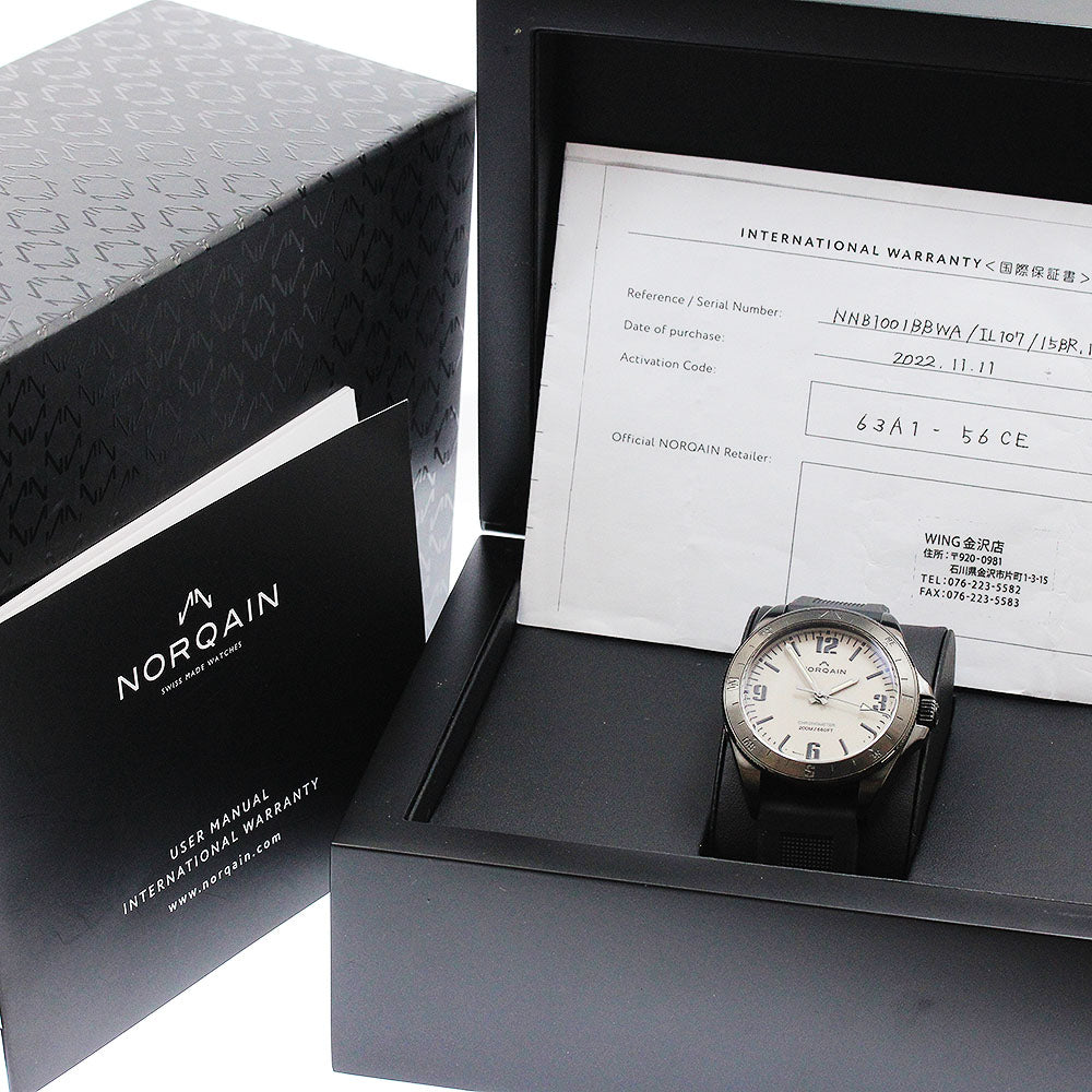 NORQAIN Adventure Neversight Night Sight NNB1001BBWA GMT Automatic Men's_884496