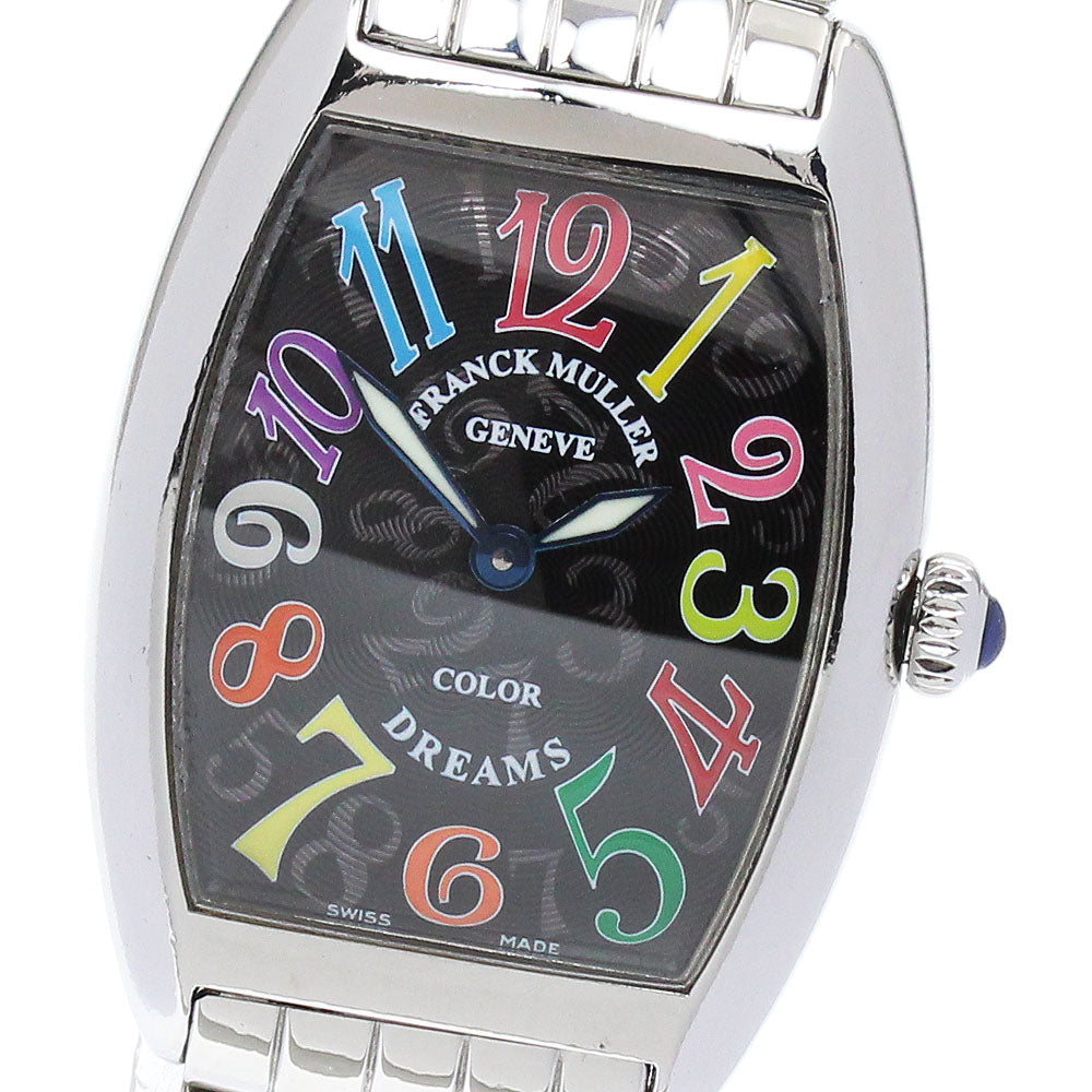 FRANCK MULLER Color dream 1752QZ Stainless Steel black Dial Quartz Ladies_884547