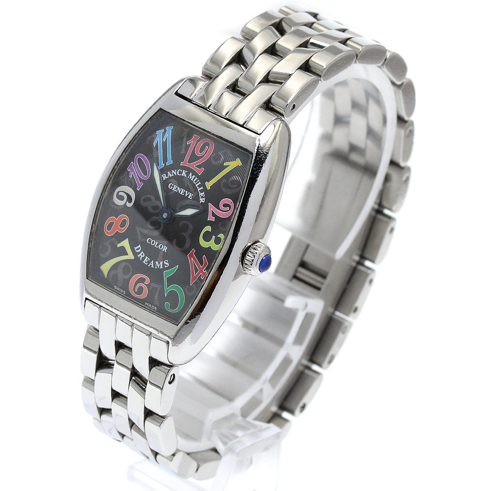 FRANCK MULLER Color dream 1752QZ Stainless Steel black Dial Quartz Ladies_884547