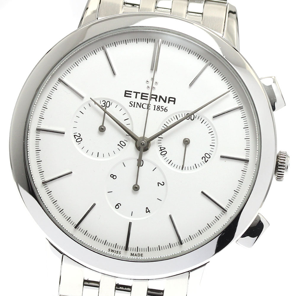 Eterna Eternity 2760.41 Chronograph Silver Dial Quartz Men's Watch_884605