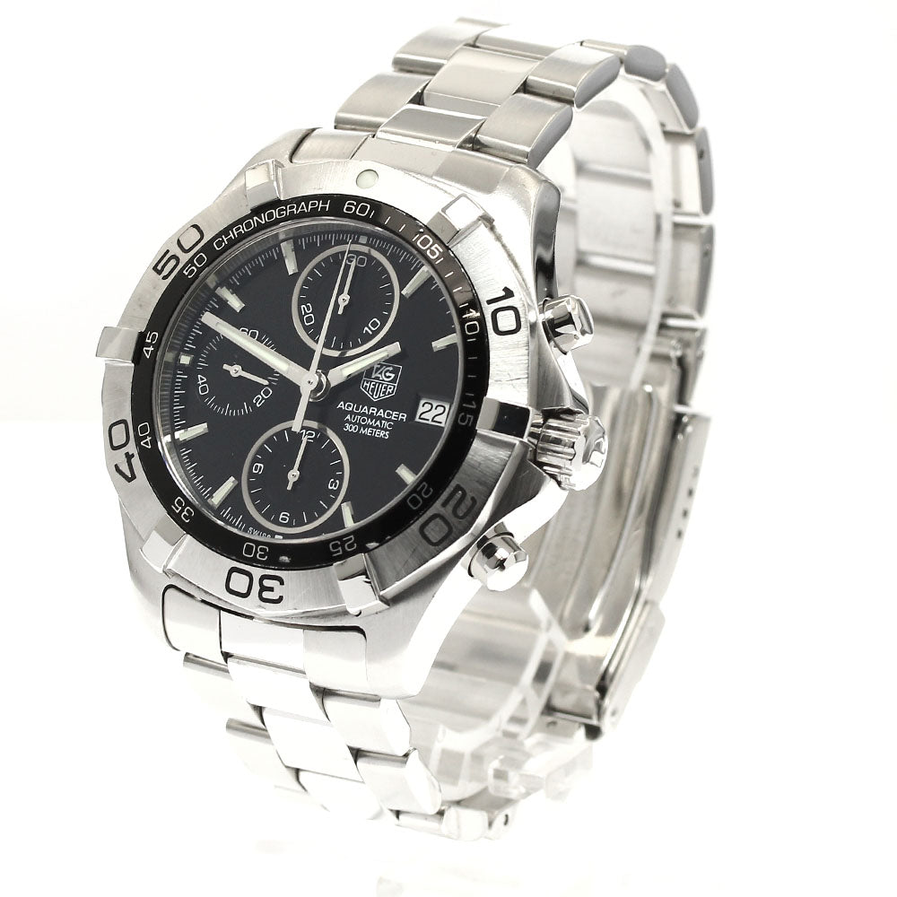 TAG HEUER Aquaracer CAF2110 Chronograph Black Dial Automatic Men's Watch_884664