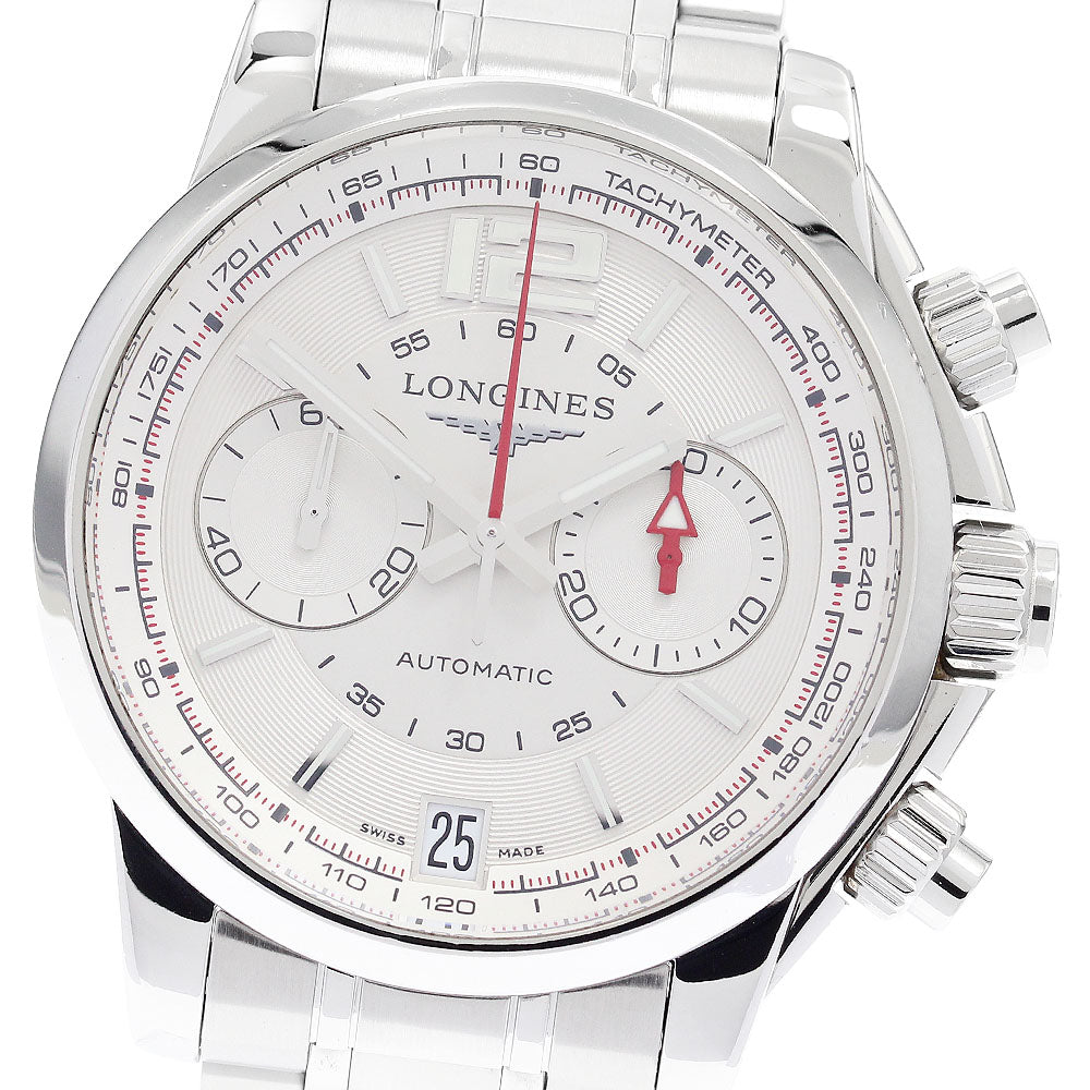 LONGINES Admiral L3.666.4 Chronograph Silver Dial Automatic Men's Watch_884813
