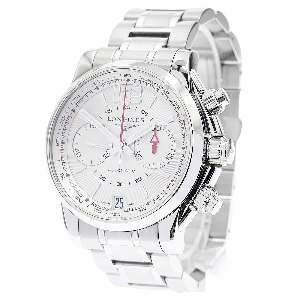 LONGINES Admiral L3.666.4 Chronograph Silver Dial Automatic Men's Watch_884813