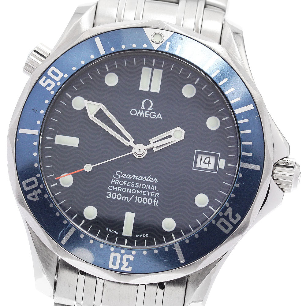 OMEGA Seamaster300 2531.80 Date Navy Dial Automatic Men's Watch_884868