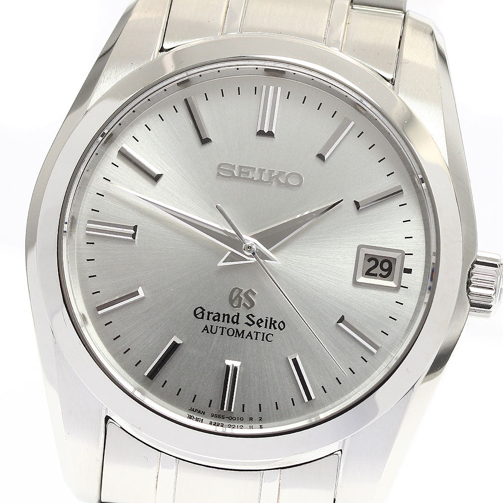 SEIKO Grand Seiko SBGR001/9S55-0010 Date Silver Dial Automatic Men's Watch_884973