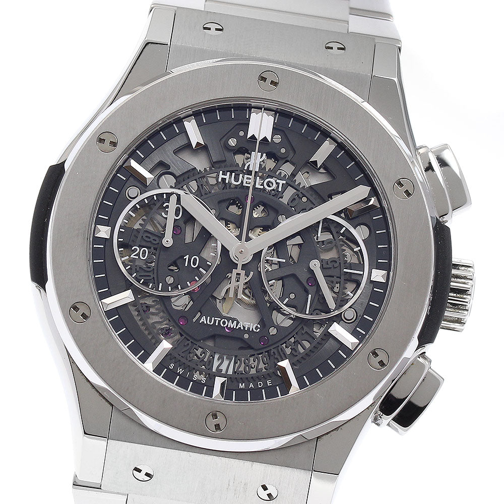 HUBLOT Classic Fusion Aerofusion 528.NX.0170.NX titanium Automatic Men's_885045