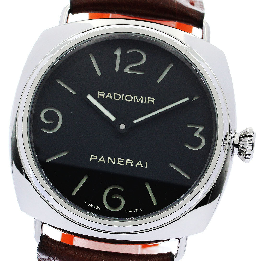 PANERAI Radiomir base PAM00210 black Dial Hand Winding Men's Watch_885243