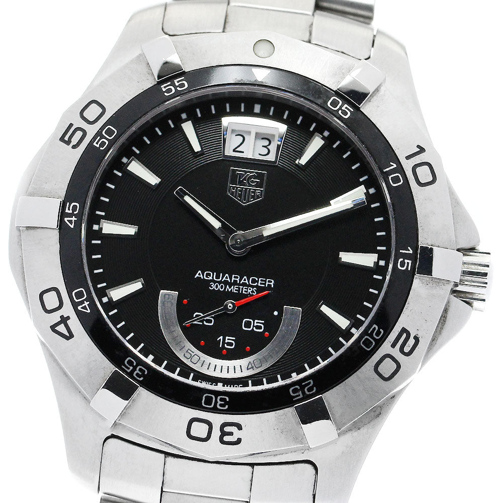 TAG HEUER Aqua racer WAF1010.BA0822 Date black Dial Quartz Men's Watch_885246