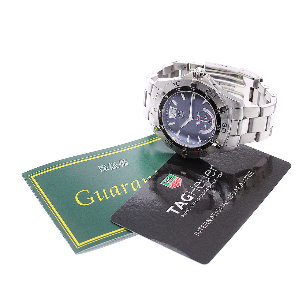 TAG HEUER Aqua racer WAF1010.BA0822 Date black Dial Quartz Men's Watch_885246
