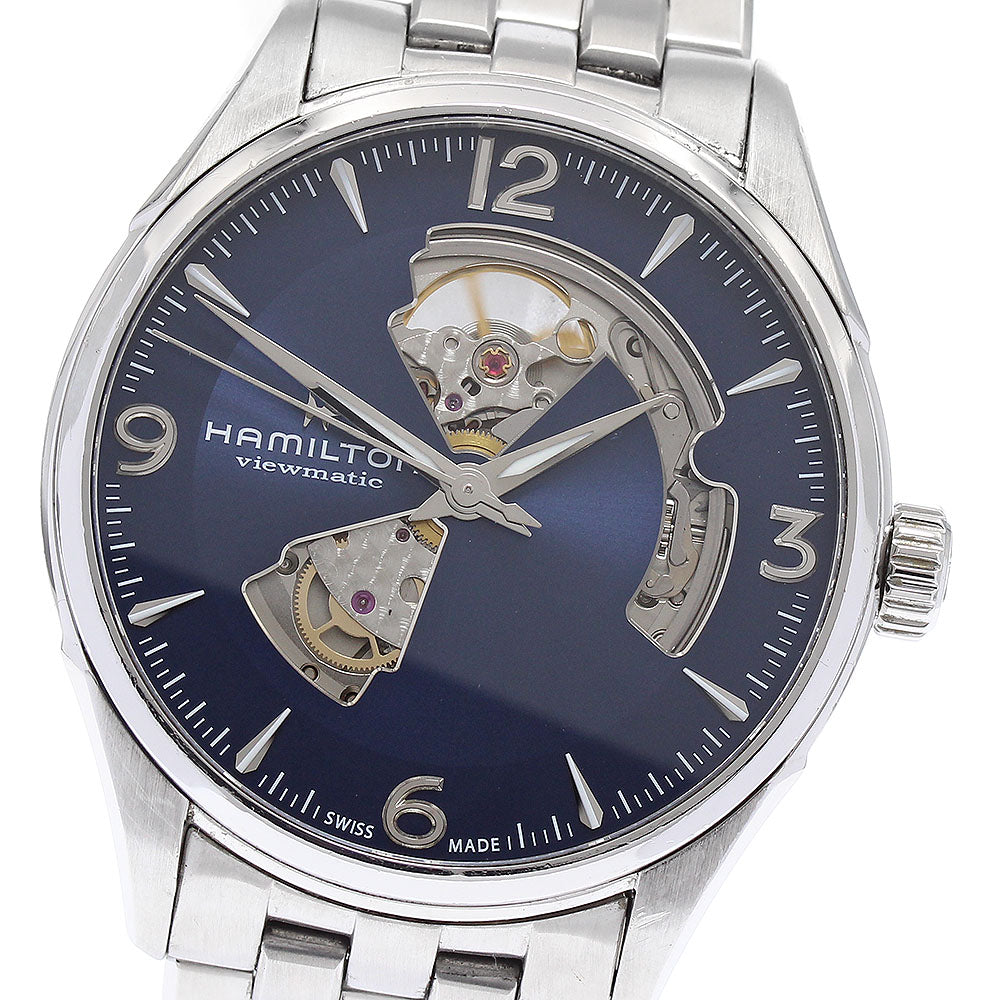HAMILTON Jazzmaster Viewmatic H327050 Open heart Automatic Men's Watch_885347