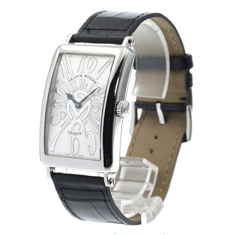 FRANCK MULLER Long Island 1002QZRELFM Limited to 150 Silver Dial Quartz Men's Watch_885470