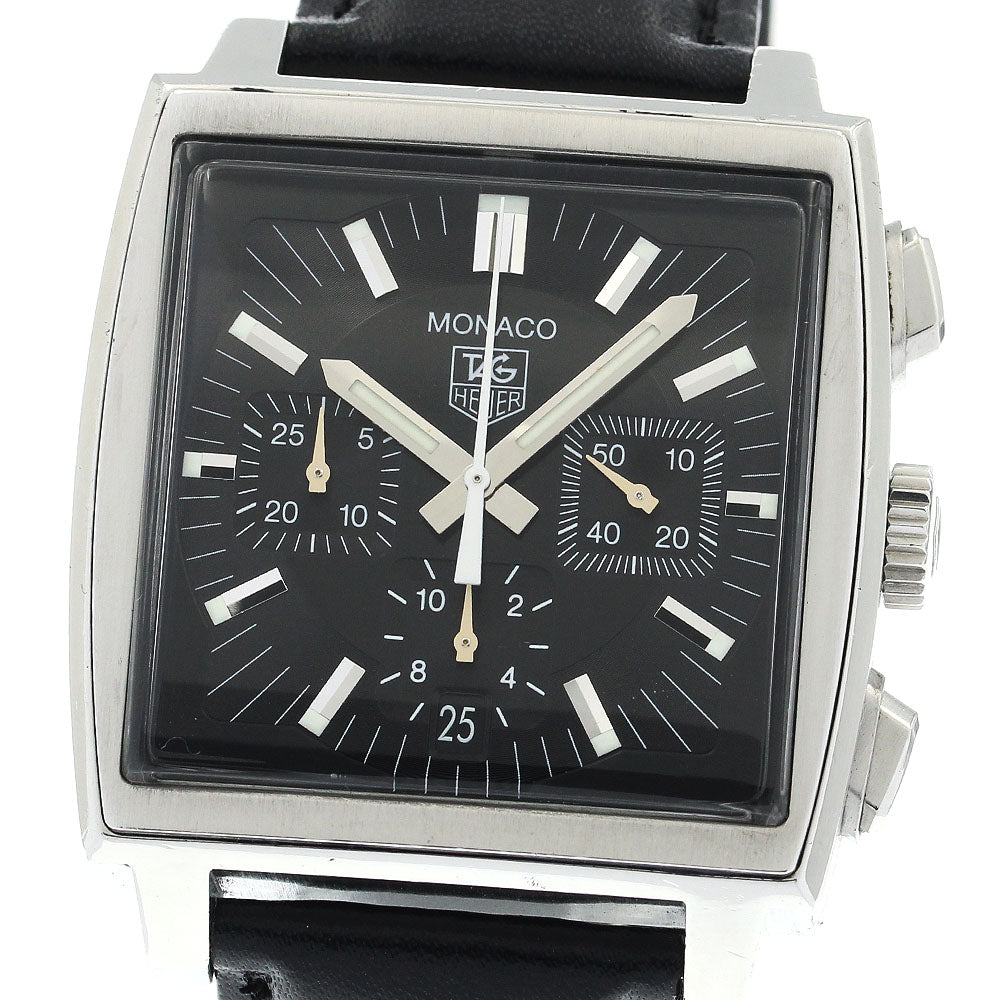TAG HEUER Monaco CW2111-0 Chronograph Date Automatic Men's Watch_885509