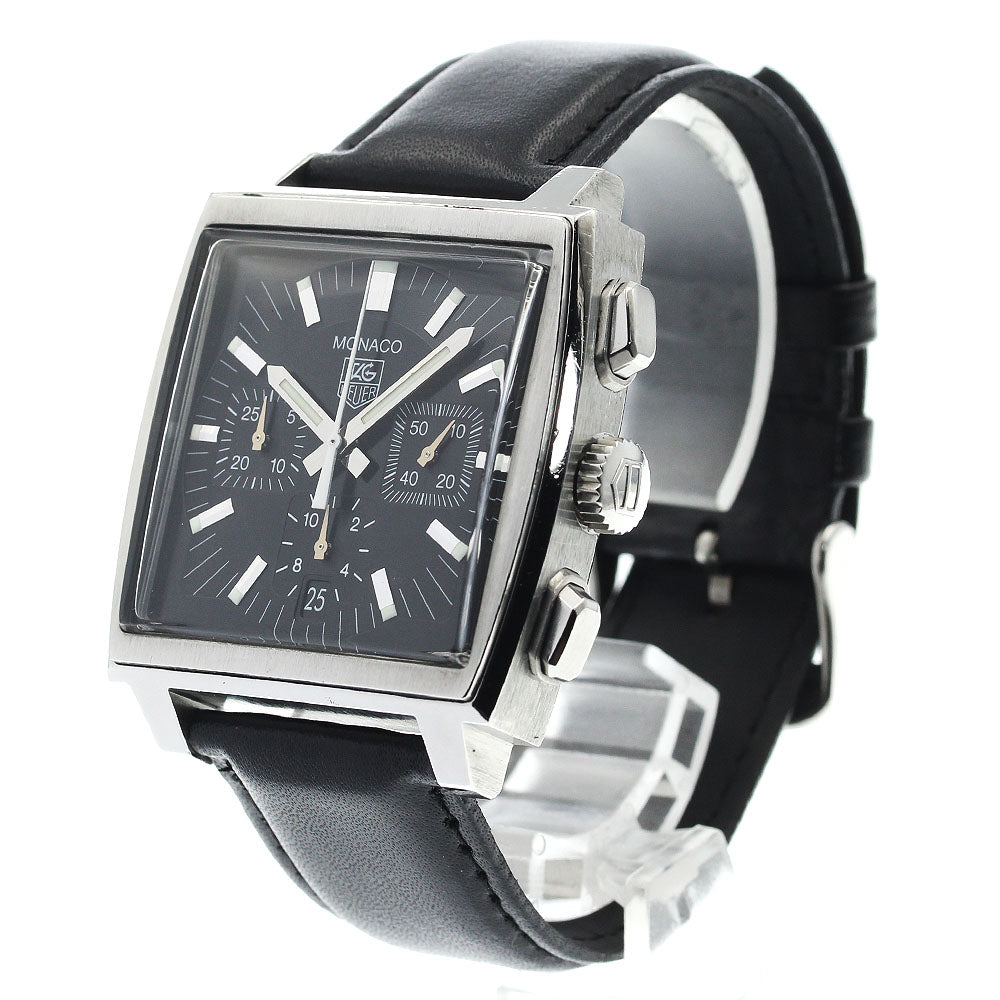 TAG HEUER Monaco CW2111-0 Chronograph Date Automatic Men's Watch_885509